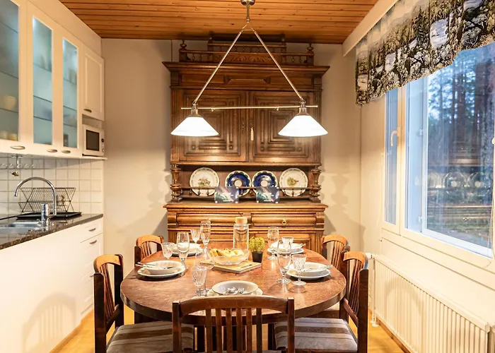 וילה Santa Aurora - Spacious Lapland & Sauna By Book Lapland רובניימי