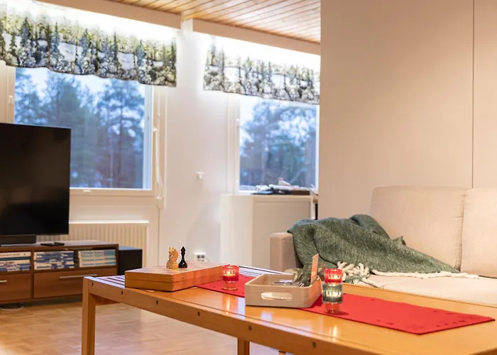 Santa Aurora - Spacious Lapland & Sauna By Book Lapland וילה רובניימי